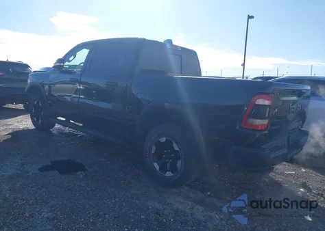 2021 Ram 1500 Rebel 4X4 5'7 Box из США, поврежденный, VIN 1C6SRFLT8MN594702